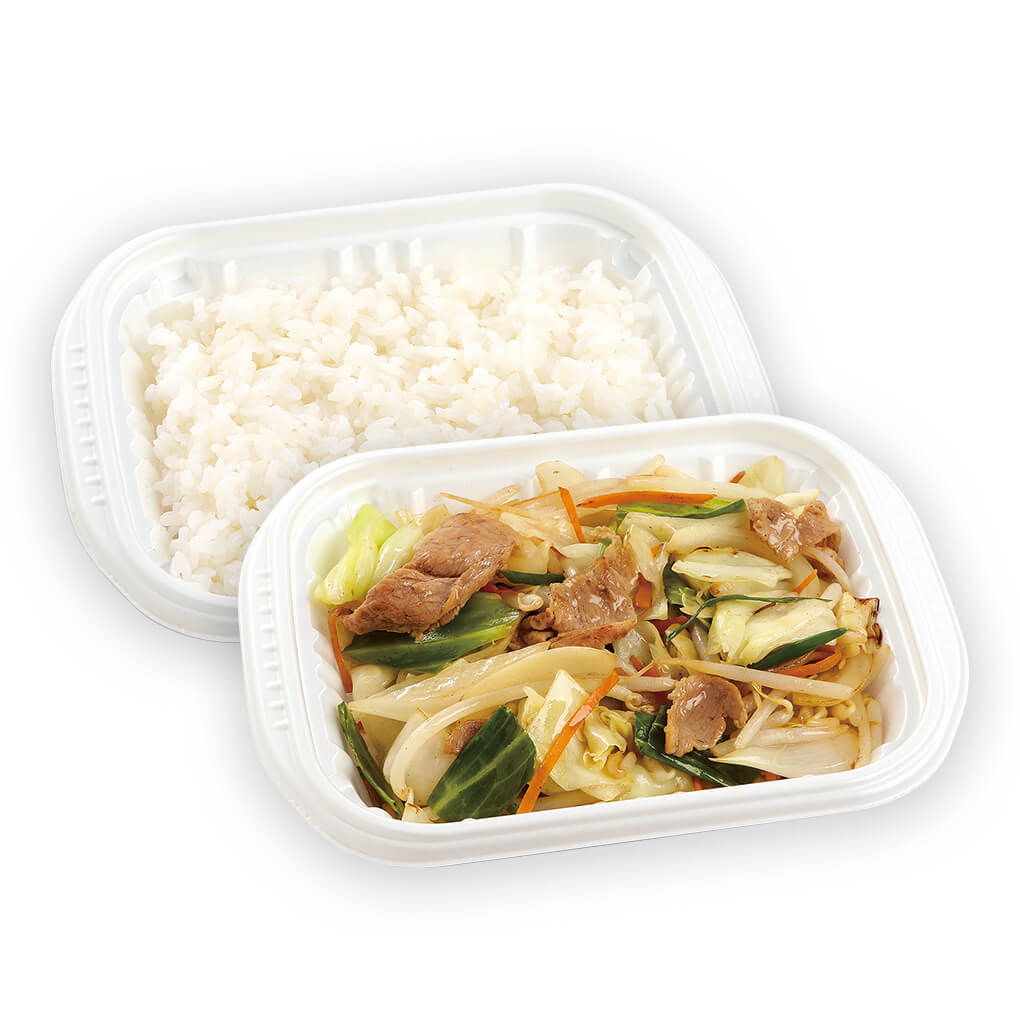 スープ味野菜炒め弁当