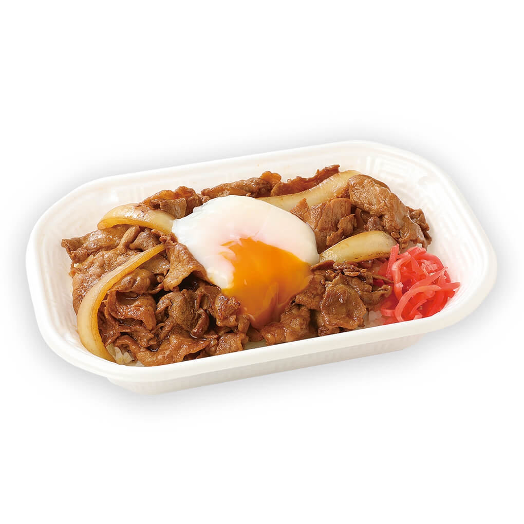 豚の月見てりやき丼